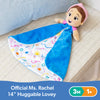 Ms. Rachel Huggable Lovey – Soft Security Blanket for Babies-Baby & Toddler Gifts,Baby Sensory Toys,Baby Soft Toys,Baby Toys,Calming & Anxiety,Calming and Relaxation,Comfort Toys,Games & Toys,Ms. Rachel,Plush-Learning SPACE