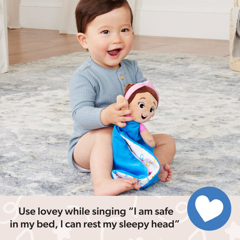 Ms. Rachel Huggable Lovey – Soft Security Blanket for Babies-Baby & Toddler Gifts,Baby Sensory Toys,Baby Soft Toys,Baby Toys,Calming & Anxiety,Calming and Relaxation,Comfort Toys,Games & Toys,Ms. Rachel,Plush-Learning SPACE