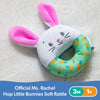 Ms. Rachel Official Hop Little Bunnies Soft Rattle Toy-Baby & Toddler Gifts,Baby Cause & Effect Toys,Baby Sensory Toys,Baby Soft Toys,Baby Toys,Comfort Toys,Games & Toys,Plush,Teether-Learning SPACE