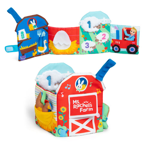 Ms. Rachel Sensory Learning Farm-Animals,Baby Soft Toys,Farms & Construction,Games & Toys,Ms. Rachel-Learning SPACE