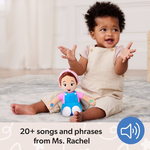 Ms. Rachel Speak & Sing Doll-Baby Musical Toys,Games & Toys,Ms. Rachel,Music,Nursery-Learning SPACE