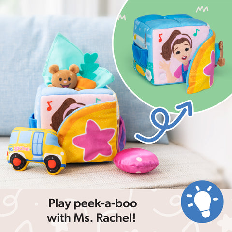 Ms. Rachel Surprise Learning Box-Baby & Toddler Gifts,Baby Sensory Toys,Baby Soft Toys,Baby Toys,Comfort Toys,Games & Toys,Ms. Rachel,Plush-Learning SPACE
