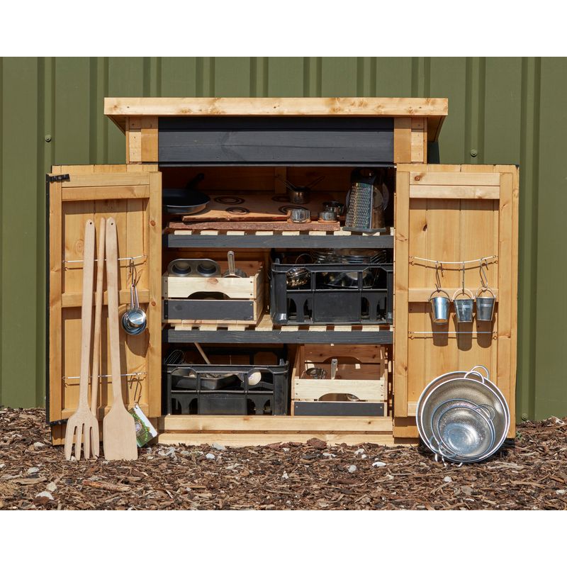 Mud Kitchen Toddler Shed-Cosy Direct,Cosy Outdoor,Mud Kitchen,Sheds,Wellbeing Furniture-Learning SPACE