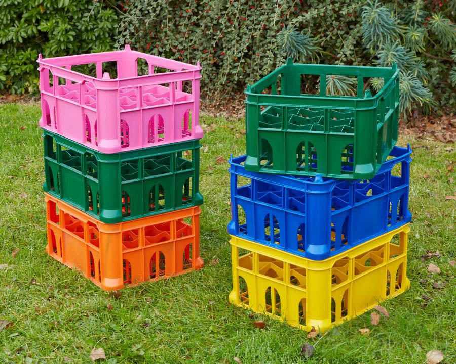Multiplay Stacking Crates (6Pk)-Atelier,Cosy Direct,Cosy Outdoor,Den Accessories,Den Making Materials,Discontinued,Storage,Storage Bins & Baskets,Wellbeing Furniture-Learning SPACE