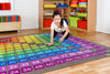 Multiplication Grid 2x2m Carpet-Dropship,Educational Carpet,Kit For Kids,Mats & Rugs,Multi-Colour,Multiplication & Division,Rugs,Square,Wellbeing Furniture-Learning SPACE