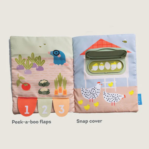 My 1st Busy Book - Interactive Toddler Activities-Baby Books & Posters,Halilit Toys,Tactile Toys & Books-Learning SPACE