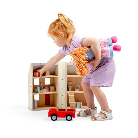 My First Doll House-Bigjigs Toys,Dolls & Doll Houses,Dropship,Games & Toys,SCOTEXCEL-Learning SPACE