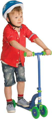 My First Folding Scooter Blue-Calmer Classrooms,Early Years. Ride On's. Bikes. Trikes,Exercise,Helps With,Ozbozz,Ride & Scoot,Ride On's. Bikes & Trikes,Scooters,Stock,Tobar Toys-Learning SPACE