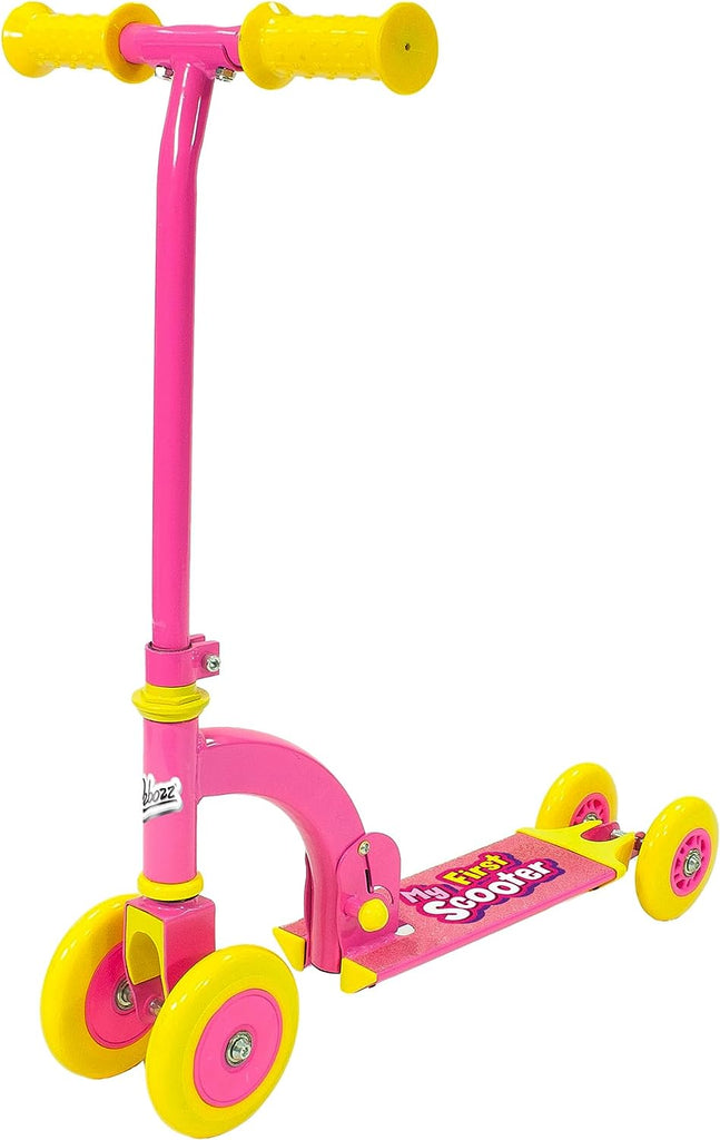 My First Folding Scooter Pink-Calmer Classrooms,Early Years. Ride On's. Bikes. Trikes,Exercise,Ozbozz,Ride & Scoot,Ride On's. Bikes & Trikes,Scooters,Stock,Tobar Toys-Learning SPACE