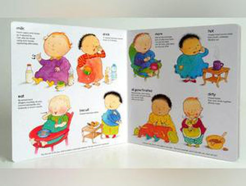 My First Signs (Board Book)-Picture Books-Additional Need,Baby Books & Posters,Childs Play,Deaf & Hard of Hearing,Early Years Books & Posters,Specialised Books-Learning SPACE
