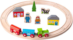 My First Train Set-Baby Wooden Toys,Bigjigs Rail,Bigjigs Toys,Cars & Transport,Imaginative Play,Stock,Train-Learning SPACE