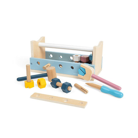 My First Workbench Wooden-Bigjigs Toys,Engineering & Construction,Gifts For 2-3 Years Old,Role Play,S.T.E.M,SCOTEXCEL,Technology & Design,Wooden Toys-Learning SPACE