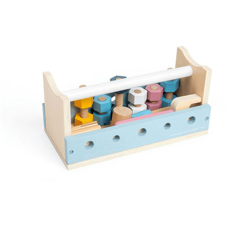 My First Workbench Wooden-Bigjigs Toys,Engineering & Construction,Gifts For 2-3 Years Old,Role Play,S.T.E.M,SCOTEXCEL,Technology & Design,Wooden Toys-Learning SPACE