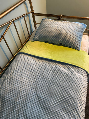 MySpace 5kg Weighted Blanket & Pillow Case Large (150 x 200cm)-ADD/ADHD,AllSensory,Autism,Calmer Classrooms,Calming & Anxiety,Calming and Relaxation,Comfort Toys,Down Syndrome,Helps With,Matrix Group,Neuro Diversity,Nurture Room,Playlearn,Proprioceptive,Sensory Processing Disorder,Sensory Seeking,Sleep Issues,Teen Sensory Weighted & Deep Pressure,Teenage & Adult Sensory Gifts,Weighted & Deep Pressure,Weighted Blankets-Learning SPACE