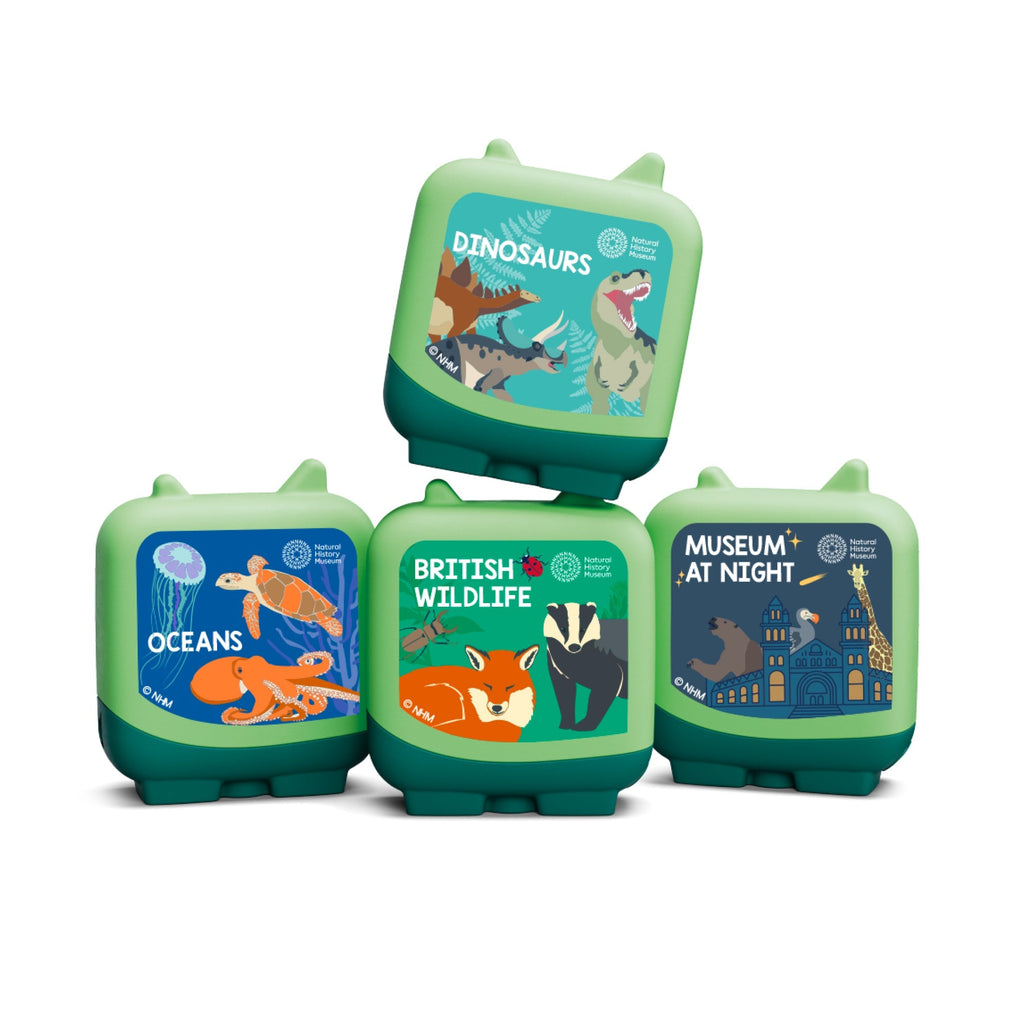 Natural History Museum - Discovery Crew Pocket Tonie Collection-Dinosaurs. Castles & Pirates,Puppets & Theatres & Story Sets,Sound,Tonies-Learning SPACE