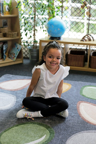 Natural World™ Carved Placement 2x2m Carpet-Dropship,Kit For Kids,Mats & Rugs,Nature Sensory Room,Neutral Colour,Placement Carpets,Rugs,Square,Wellbeing Furniture-Learning SPACE