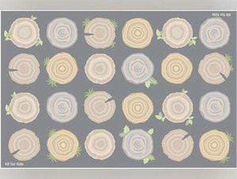 Natural World™ Tree Stump Placement 3x2m Carpet-Carpets, Mats & Rugs-Dropship,Kit For Kids,Mats & Rugs,Nature Sensory Room,Neutral Colour,Placement Carpets,Rectangular,Rugs,Wellbeing Furniture,World & Nature-Learning SPACE