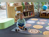 Natural World™ Tree Stump Placement 3x2m Carpet-Carpets, Mats & Rugs-Dropship,Kit For Kids,Mats & Rugs,Nature Sensory Room,Neutral Colour,Placement Carpets,Rectangular,Rugs,Wellbeing Furniture,World & Nature-Learning SPACE