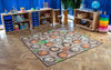 Natural World™ Woodland Double Sided 2x2m Carpet-Dropship,Kit For Kids,Mats & Rugs,Nature,Nature Sensory Room,Neutral Colour,Placement Carpets,Rugs,Square,Wellbeing Furniture,World & Nature-Learning SPACE