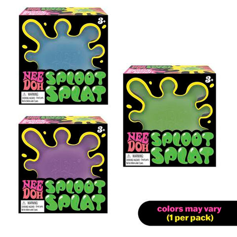 NeeDoh Sploot Splat – Squeeze, Stretch & Smush!-ADD/ADHD,Bigjigs Toys,Calming & Anxiety,Fidget,Games & Toys,Needoh,SCOTEXCEL,Squishing Fidget,Stocking Stuffers,Stress Relief,Toys for Anxiety-Learning SPACE