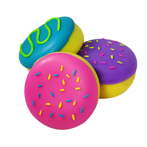 Needoh Jelly Donuts Stress Fidget Toy-ADD/ADHD,Fidget,Needoh,SCOTEXCEL,Squeeze,Squishing Fidget,Stocking Stuffers,Stress Relief-Learning SPACE