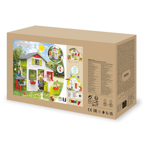 Neo Friends Play House-Imaginative Play,Outdoor Playhouse,Play Houses,Playground Equipment,Playhouses,Pretend play,Role Play,Smoby-Learning SPACE