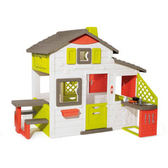 Neo Friends Play House & Kitchen-Doll Houses & Playsets-Imaginative Play, Kitchens & Shops & School, Play Houses, Playground Equipment, Playhouses, Pretend play, Role Play, Smoby-Learning SPACE