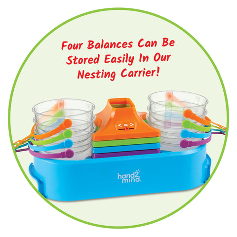 Nestable Pan Balance-Cause & Effect Toys, Classroom Packs, Early Science, Fine Motor Skills, Learning Activity Kits, Learning Resources, Science, Science Activities-Learning SPACE