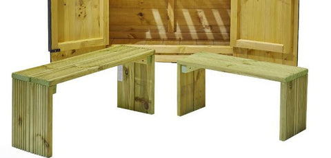 Nesting Shed Benches-Cosy Direct,Cosy Outdoor,Forest School & Outdoor Garden Equipment,Furniture,Outdoor Classroom,Outdoor Furniture,Seating-Learning SPACE
