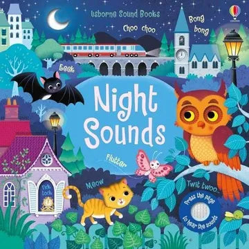 Night Sounds - Noisy Book-AllSensory,Calming & Anxiety,Early Years Books & Posters,Early Years Literacy,Music,Seasons,Sensory Seeking,Sound,Spring,Stock,Tactile Toys & Books,Usborne Books,World & Nature-Learning SPACE