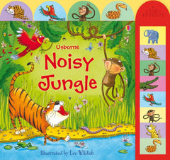 Noisy Jungle Musical Book-Early Years Books & Posters, Early Years Literacy, Sound, Stock, Usborne Books-UE98981-Learning SPACE