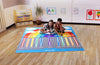 Number Bonds 2x2m Carpet-Addition & Subtraction, Counting Numbers & Colour, Educational Carpet, Kit For Kids, Mats & Rugs, Multi-Colour, Rugs, Square, Wellbeing Furniture-Learning SPACE