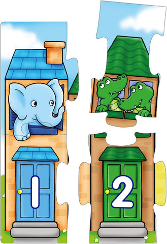 Number Street - Jigsaw Puzzle and Poster-13-99 Piece Jigsaw,Calmer Classrooms,Classroom Displays,Counting Numbers & Colour,Dyscalculia,Early Years Maths,Games & Toys,Helps With,Maths,Maths Toys,Neuro Diversity,Orchard Toys,Primary Maths,Stock,Strength & Co-Ordination-Learning SPACE