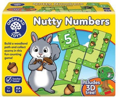 Nutty Numbers-Counting Numbers & Colour, Dyscalculia, Early years Games & Toys, Early Years Maths, Maths, Neuro Diversity, Orchard Toys, Primary Games & Toys, Primary Maths-Learning SPACE