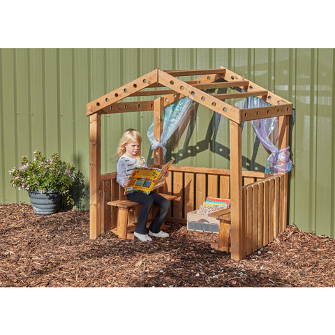 Open Ended Imagination Shelter-Cosy Direct,Cosy Outdoor,Outdoor Dens,Outdoor Furniture,Outdoor Play,Outdoor Playhouse,Play Dens,Play Houses,Playhouses,Sensory Dens-Learning SPACE