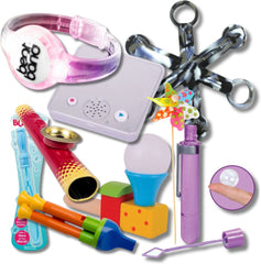 Oral Motor Sensory Box-Sensory toy-AllSensory,Autism,Blow,excell2,Helps With,Learning Activity Kits,Neuro Diversity,Oral Motor & Chewing Skills,Sensory Boxes,Sensory Processing Disorder-Learning SPACE