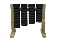 Outdoor 4 Drum Panel - Sensory Garden Musical Instrument-Drums,Music,Outdoor Musical Instruments,Primary Music,Sensory Garden,Stock-Learning SPACE