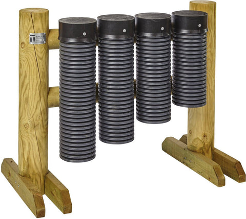 Outdoor 4 Drum Panel - Sensory Garden Musical Instrument-Drums,Music,Outdoor Musical Instruments,Primary Music,Sensory Garden,Stock-Learning SPACE