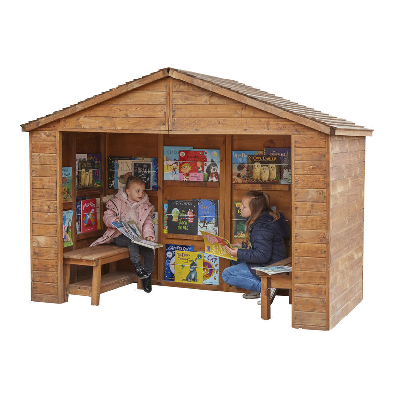 Outdoor Reading Library-Cosy Direct,Outdoor Classroom,Outdoor Furniture,Outdoor Playhouse,Play Dens,Play Houses,Playhouses-Learning SPACE