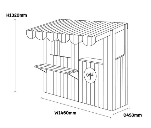 Outdoor Snack Bar-Early Years Maths, Imaginative Play, Kitchens & Shops & School, Maths, Money, Play Houses, Pretend play, Primary Maths, Role Play-Learning SPACE