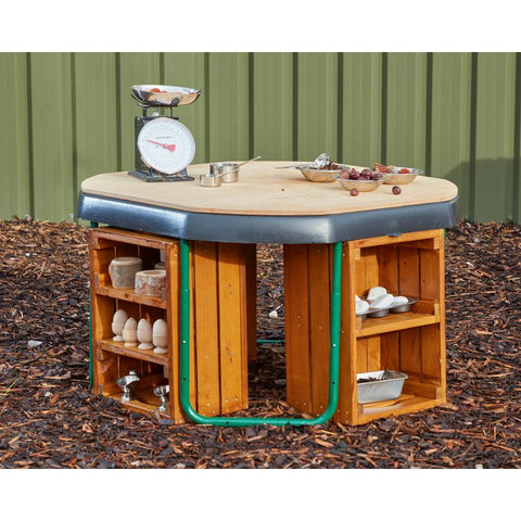 Outdoor Tuff Spot Shelves (4Pk)-Cosy Direct,Cosy Outdoor,Shelves,Storage,Wellbeing Furniture-Learning SPACE