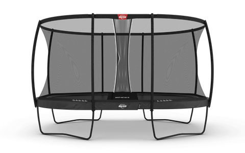 Oval BERG Grand Elite Trampoline With Safety Net 17ft x 11ft - Public Use Approved-Berg Toys,Commercial Trampolines,Teen & Adult Trampolines,Trampoline,Trampolines-Safety Net Deluxe XL-30.45.95.32-Learning SPACE