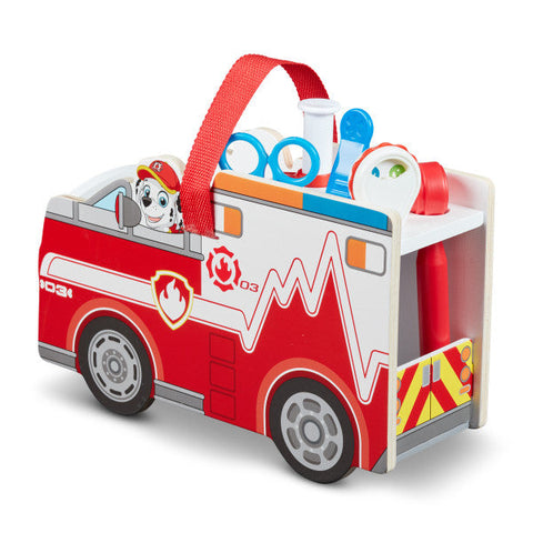 PAW Patrol Marshall's Wooden Rescue Caddy-Back To School, Fire. Police & Hospital, Imaginative Play, Paw Patrol, Pretend play, Primary Literacy, Stationery-Learning SPACE