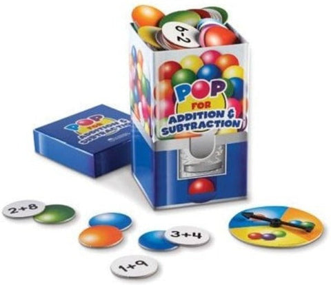 POP for Addition & Subtraction Game-Addition & Subtraction,Dyscalculia,Games & Toys,Learning Resources,Maths,Primary Maths,Stock,Table Top & Family Games-Learning SPACE