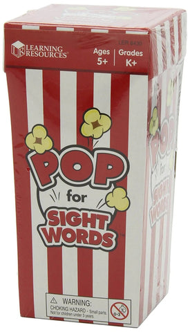 POP for Sight Words™ Game-Games & Toys,Learning Resources,Literacy Toys,Primary Games & Toys-Learning SPACE