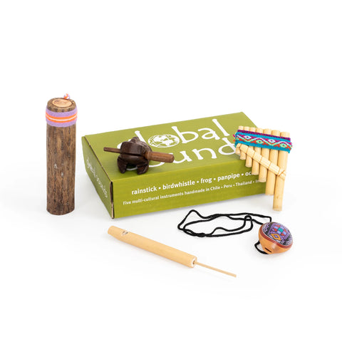 Percussion Plus Honestly Made Global Sounds Pack-Classroom Packs, Music, Music Class Pack, Percussion Plus-PP2058-Learning SPACE