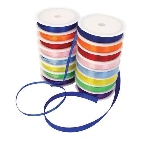 Pack of 16 Satin Ribbons-Learning SPACE