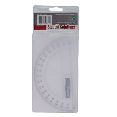 Pack of 30 12.9cm 180° Protractors-Classroom Packs,Maths,Premier Office,Primary Maths-Learning SPACE