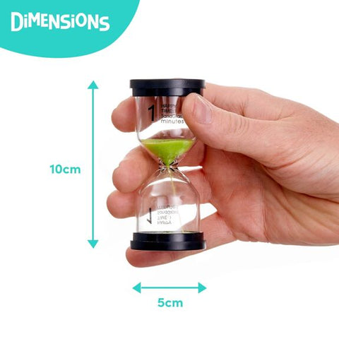 Pack of 4 Liquid Motion Toy Sand Timers - Hourglass-Cause & Effect Toys, Classroom Packs, Fidget, Maths, Sand Timers & Timers-Learning SPACE