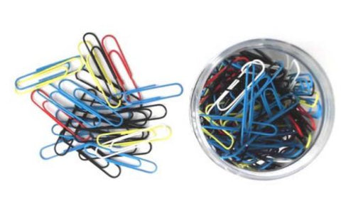 Paper Clips-Giant-Small - 125 Pcs-70564WH-Learning SPACE